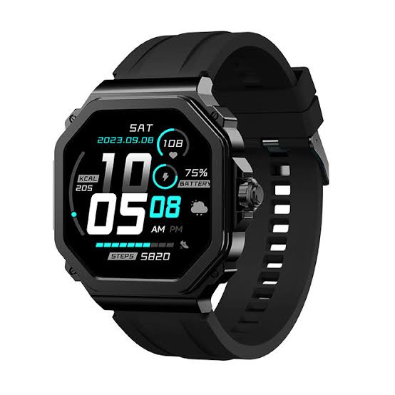 ساعت هوشمند سی بای مدل W3 Hexa با نمایشگر AMOLED و GPS