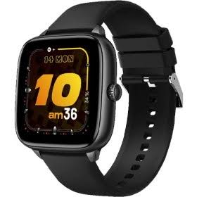 ساعت هوشمند سی بای مدل SAYBUUY W1 Square با صفحه AMOLED مشکی